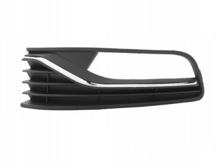 Acceder a la pieza Rejilla izquierda parachoques delantero con agujero antinieblas y moldura cromada