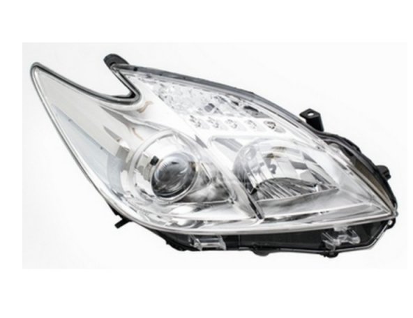 Acceder a la pieza Faro eléctrico derecho cromado H11 + HB3