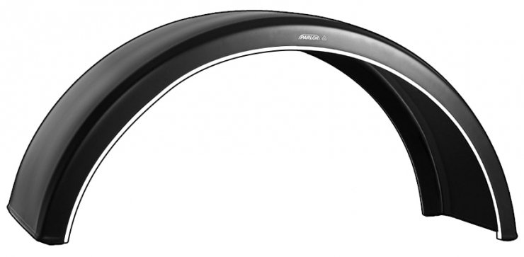 Acceder a la pieza Guardabarros redondo PARLOK PE-HD 595X1700X1100