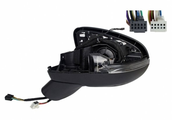 Acceder a la pieza Cuerpo de retrovisor eléctrico izquierdo, térmico, abatible, con intermitente, cortesía, memoria, LED, electrocrómico (5 pines, 8 pines)