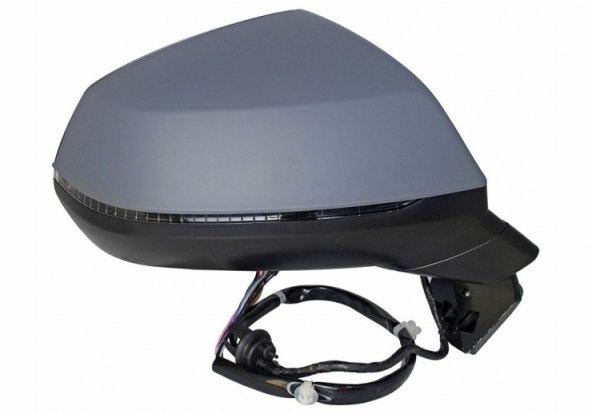 Acceder a la pieza Retrovisor eléctrico derecho, convexo, térmico, imprimado, abatible, con intermitente, memoria (15 pines)