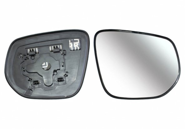 Acceder a la pieza Cristal + soporte retrovisor derecho, convexo, térmico