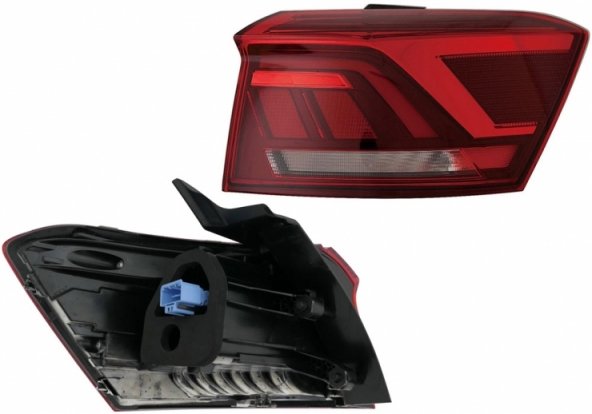 Acceder a la pieza Piloto trasero derecho, LED, fumé