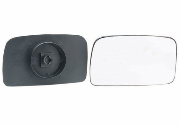 Acceder a la pieza Cristal + soporte retrovisor derecho manual, convexo