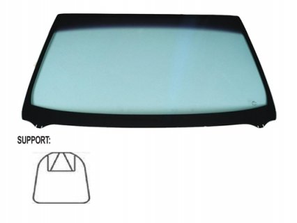 Acceder a la pieza Parabrisas verde acústico