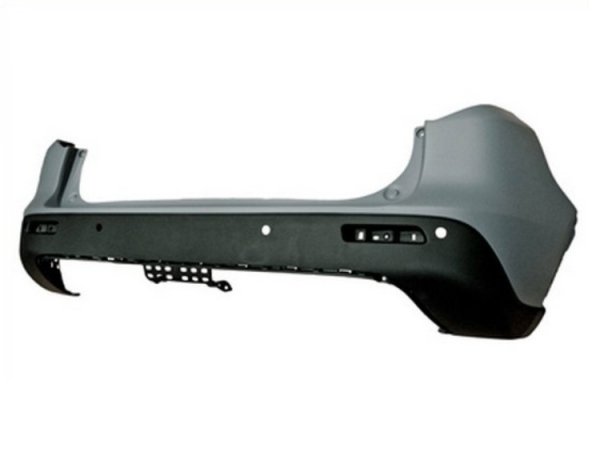 Acceder a la pieza Parachoques trasero imprimado, agujeros sensores