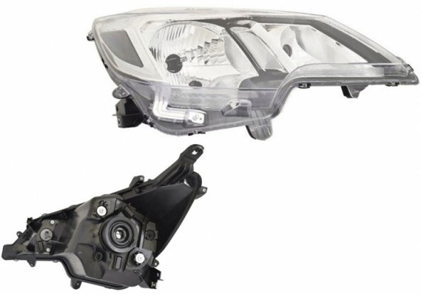 Acceder a la pieza Faro eléctrico derecho, H4