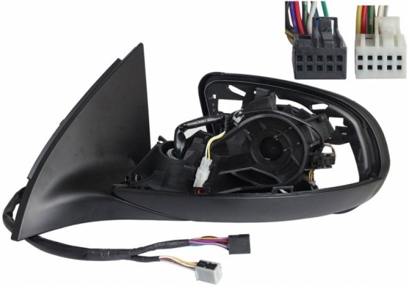 Acceder a la pieza Retrovisor eléctrico izquierdo, asférico, térmico, imprimado, con intermitente, memoria, LED (4 pines - 7 pines)