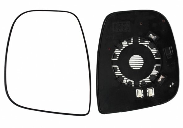 Acceder a la pieza Cristal + soporte retrovisor derecho, convexo, térmico