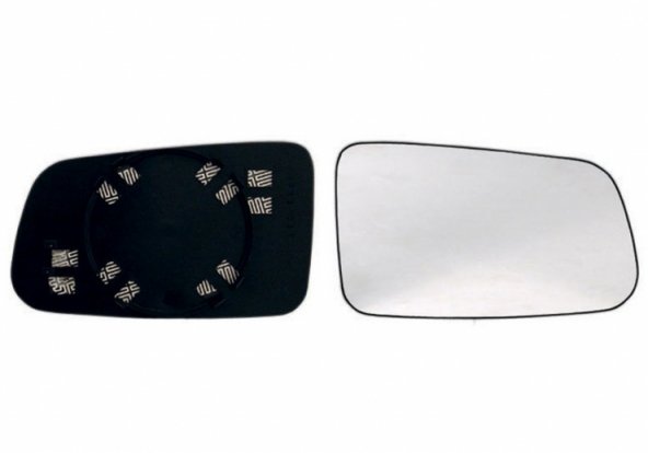 Acceder a la pieza Cristal + soporte retrovisor derecho, convexo, térmico