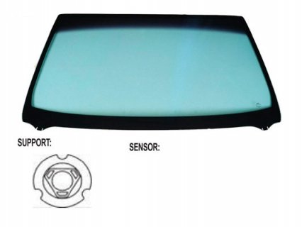 Acceder a la pieza Parabrisas verde acústico