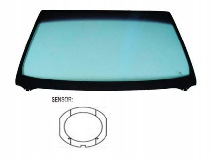 Acceder a la pieza Parabrisas verde, difuminado gris, control solar