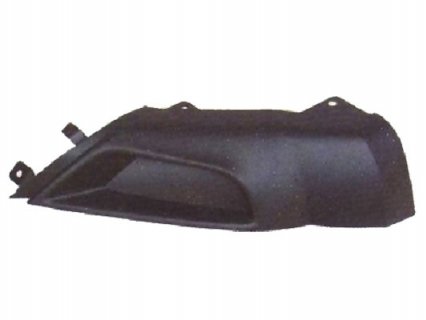 Acceder a la pieza Spoiler izquierdo parachoques delantero, negro