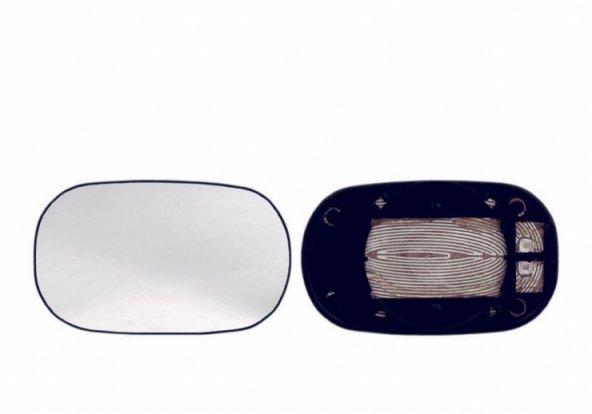 Acceder a la pieza Cristal + soporte reversible, convexo, térmico