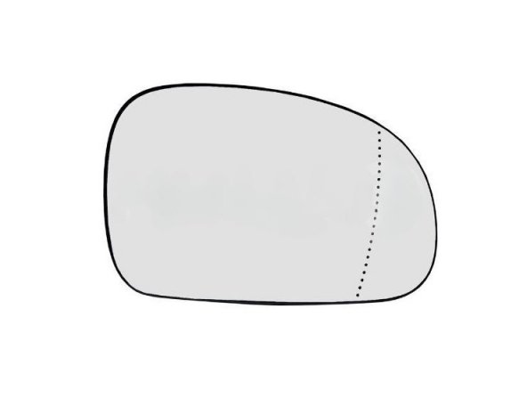 Acceder a la pieza Cristal + soporte retrovisor derecho, convexo, térmico (74mm)
