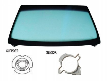 Acceder a la pieza Parabrisas verde, control solar