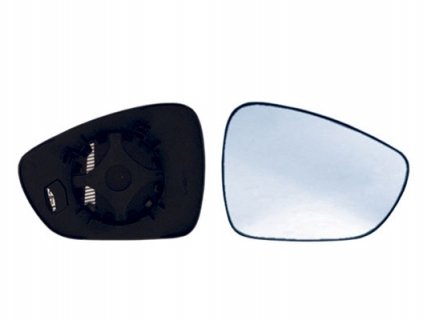 Acceder a la pieza Cristal + soporte retrovisor derecho, convexo, térmico, azul