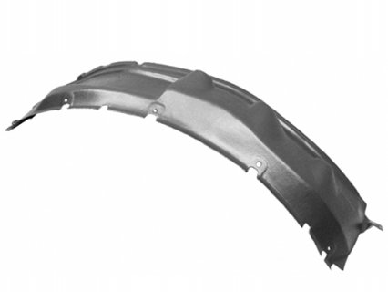 Acceder a la pieza Guardabarros delantero derecho (parte trasera)