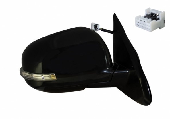 Acceder a la pieza Retrovisor eléctrico derecho, convexo, térmico, imprimado, abatible, con intermitente (9 pines)