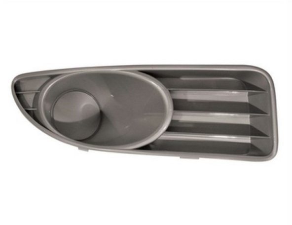 Acceder a la pieza Rejilla derecha parachoques, gris, cerrada, antiniebla