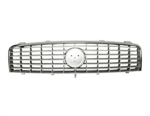 Acceder a la pieza Rejilla gris, marco cromado