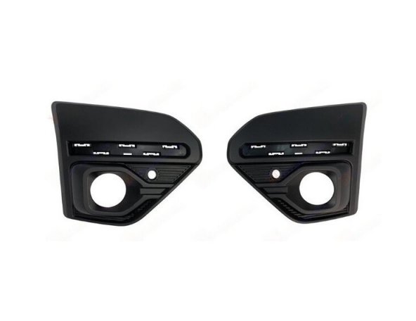 Acceder a la pieza Set rejilla parachoques negro, antinieblas, sensores