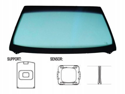 Acceder a la pieza Parabrisas reflectante, acústica