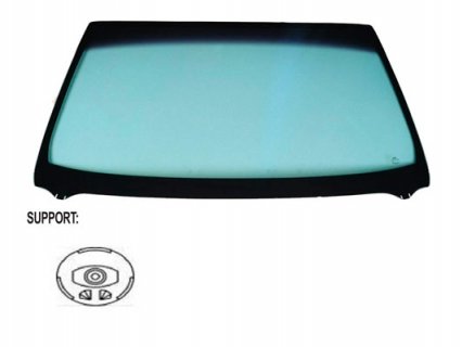 Acceder a la pieza Parabrisas verde, difuminado verde, control solar