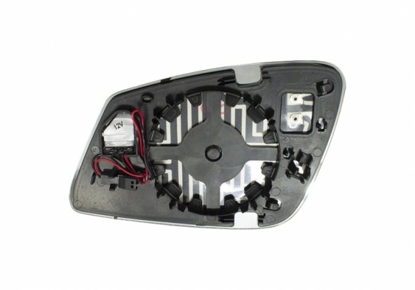 Acceder a la pieza Cristal + soporte retrovisor derecho, convexo, térmico, side