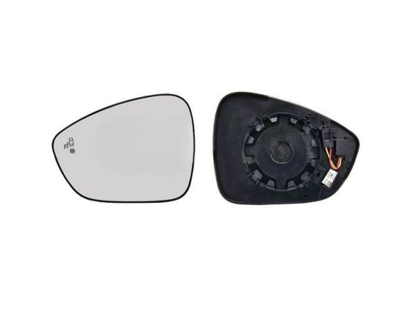 Acceder a la pieza Cristal + soporte retrovisor izquierdo, convexo, térmico, side (2 pines)