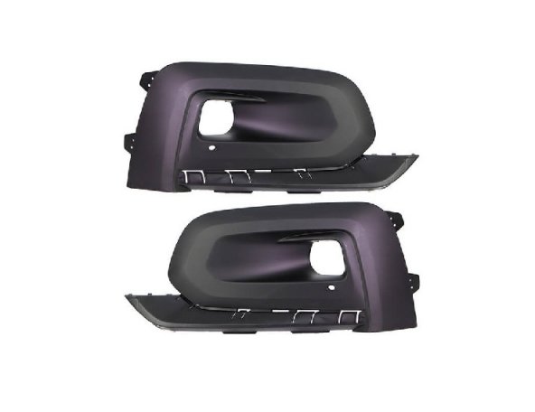 Acceder a la pieza Kit rejilla parachoques, negra, agujero antiniebla