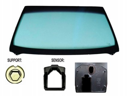 Acceder a la pieza Parabrisas verde control solar