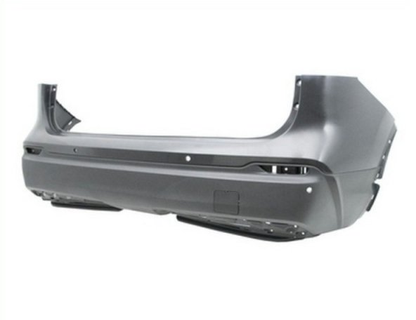 Acceder a la pieza Parachoques trasero negro, agujeros sensores, tapa gancho (Mod. Tekna)