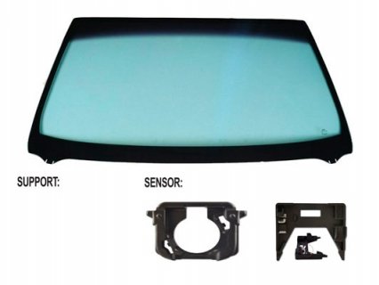 Acceder a la pieza Parabrisas verde control solar