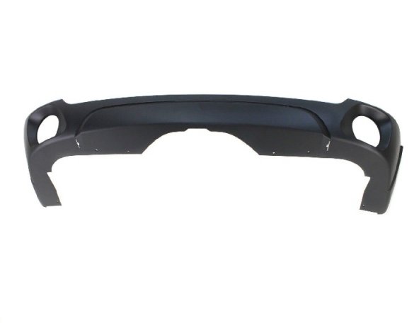 Acceder a la pieza Parachoques trasero inferior, negro, agujero moldura, escape redondeo (Mod. Experience/Excellence)