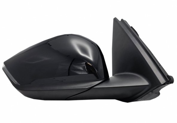 Acceder a la pieza Retrovisor eléctrico derecho, convexo, térmico, con intermitente, sonda, negro brillante (8 pines)