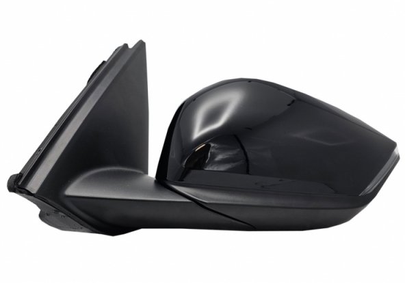 Acceder a la pieza Retrovisor eléctrico izquierdo, convexo, térmico, abatible, con intermitente, cortesía, side, negro brillante (12 pines)