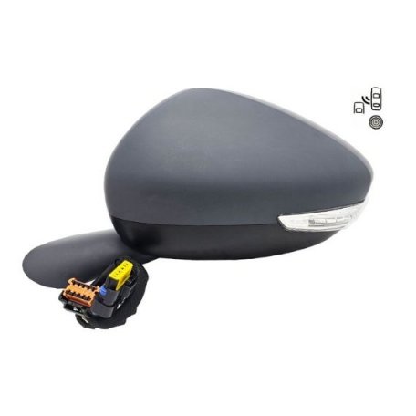 Acceder a la pieza Retrovisor eléctrico izquierdo, convexo, térmico, imprimado, abatible, con intermitente, cortesía, side (12 pines)