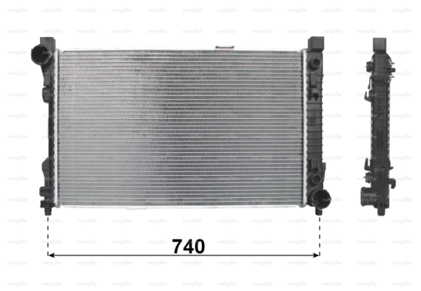 Acceder a la pieza Radiador 405x650x28