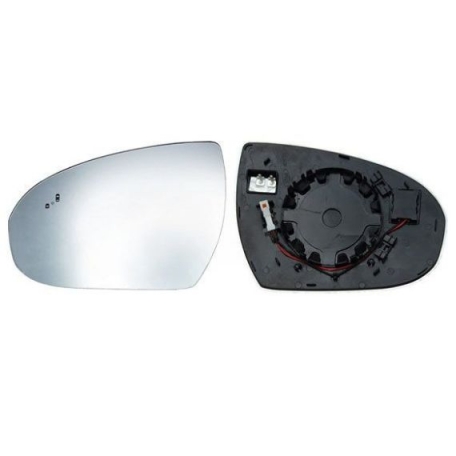 Acceder a la pieza Cristal + soporte retrovisor izquierda, convexo, térmico, side