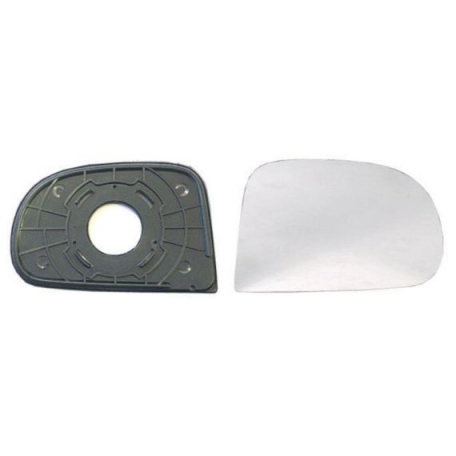 Acceder a la pieza Cristal + soporte retrovisor derecho, convexo (Hasta 2001)