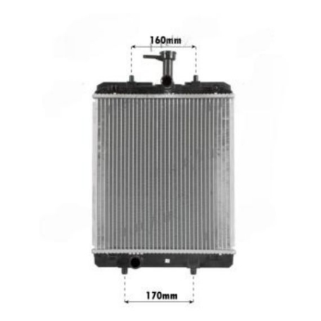 Acceder a la pieza Radiador gasolina 1,0L