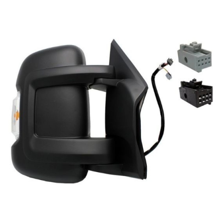 Acceder a la pieza Retrovisor eléctrico derecho, convexo, térmico, abatible, con intermitente (16W) (10 pines) (Brazo corto)