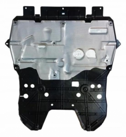 Acceder a la pieza Protector motor, aluminio