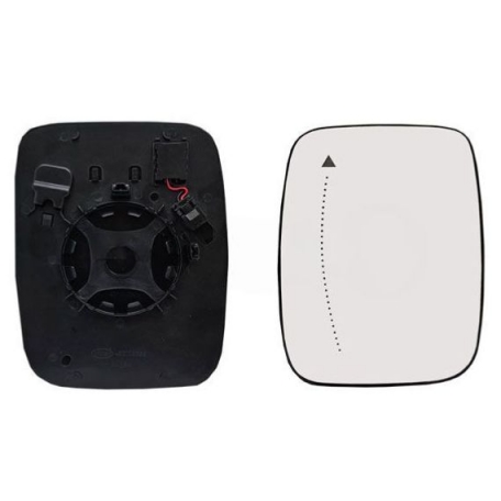 Acceder a la pieza Cristal + soporte retrovisor derecho, asférico, térmico, side