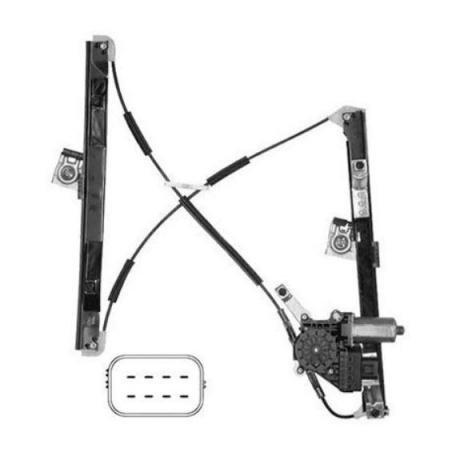 Acceder a la pieza Elevalunas eléctrico puerta delantera derecha