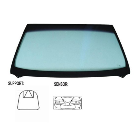 Acceder a la pieza Parabrisas tintado verde difuminado azul + sensor