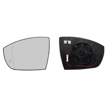Acceder a la pieza Cristal + soporte retrovisor izquierdo, asférico, térmico, side