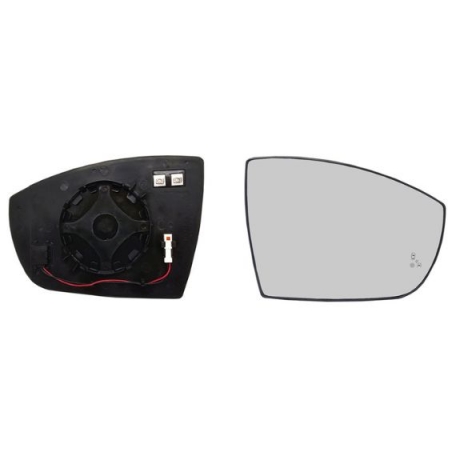Acceder a la pieza Cristal + soporte retrovisor derecho, asférico, térmico, side
