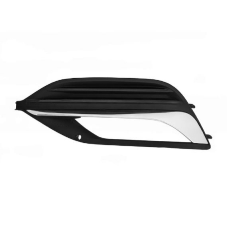 Acceder a la pieza Rejilla izquierda parachoques delantero, negro, moldura cromada